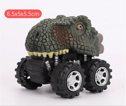 Dinosaur Toys Pull Back Cars Mini Monster Truck Car Toy Set for Kids Toddlers Boys Girls Gifts