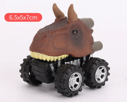 Dinosaur Toys Pull Back Cars Mini Monster Truck Car Toy Set for Kids Toddlers Boys Girls Gifts