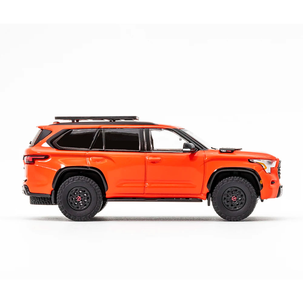 GCD 1/64 Scale Diecast Alloy TOYOTA Sequoia XK80 TRD Pro Toys Cars Model Classics Nostalgia Adult Gifts Souvenir Static Display