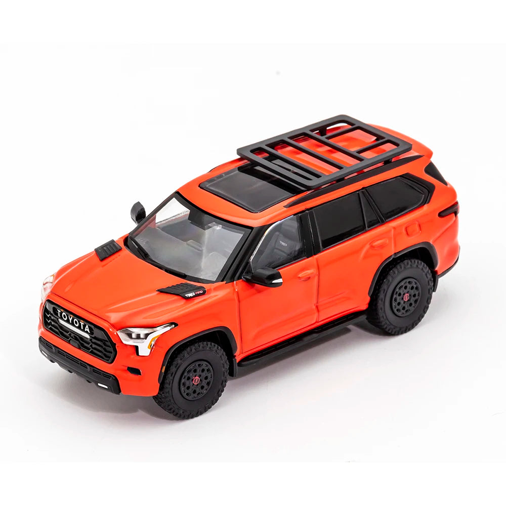 GCD 1/64 Scale Diecast Alloy TOYOTA Sequoia XK80 TRD Pro Toys Cars Model Classics Nostalgia Adult Gifts Souvenir Static Display