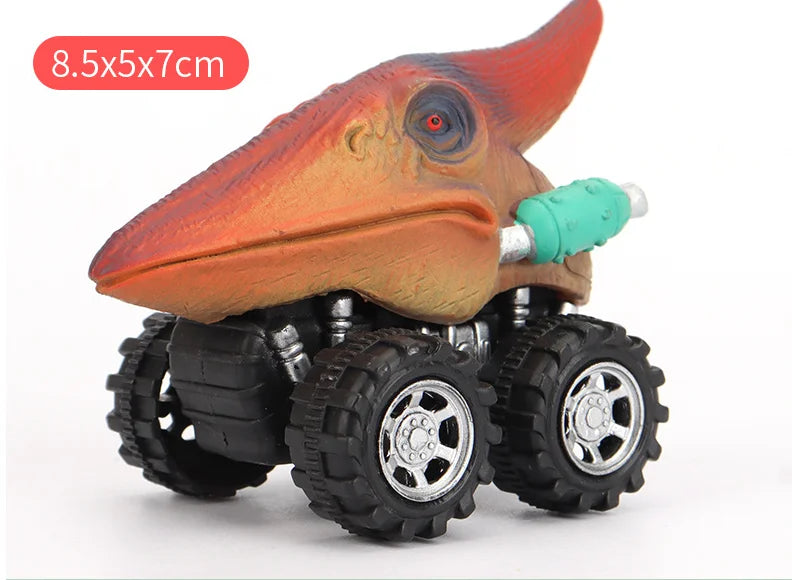 Dinosaur Toys Pull Back Cars Mini Monster Truck Car Toy Set for Kids Toddlers Boys Girls Gifts