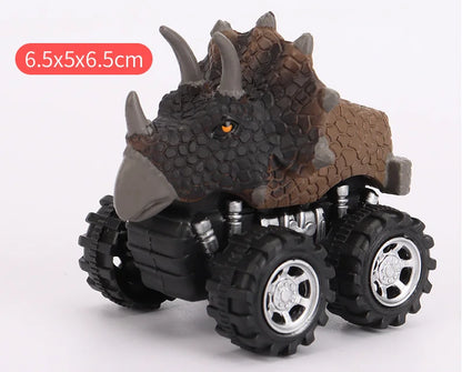 Dinosaur Toys Pull Back Cars Mini Monster Truck Car Toy Set for Kids Toddlers Boys Girls Gifts