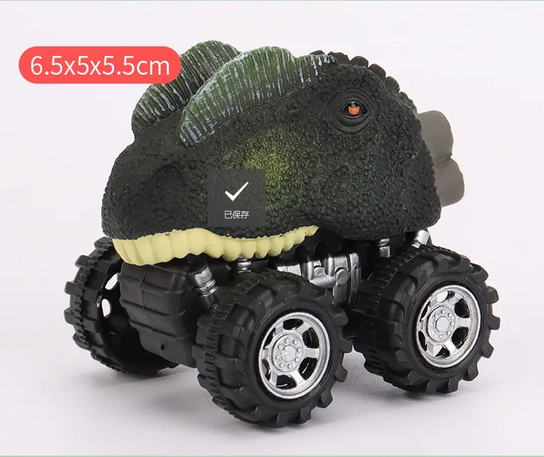 Dinosaur Toys Pull Back Cars Mini Monster Truck Car Toy Set for Kids Toddlers Boys Girls Gifts