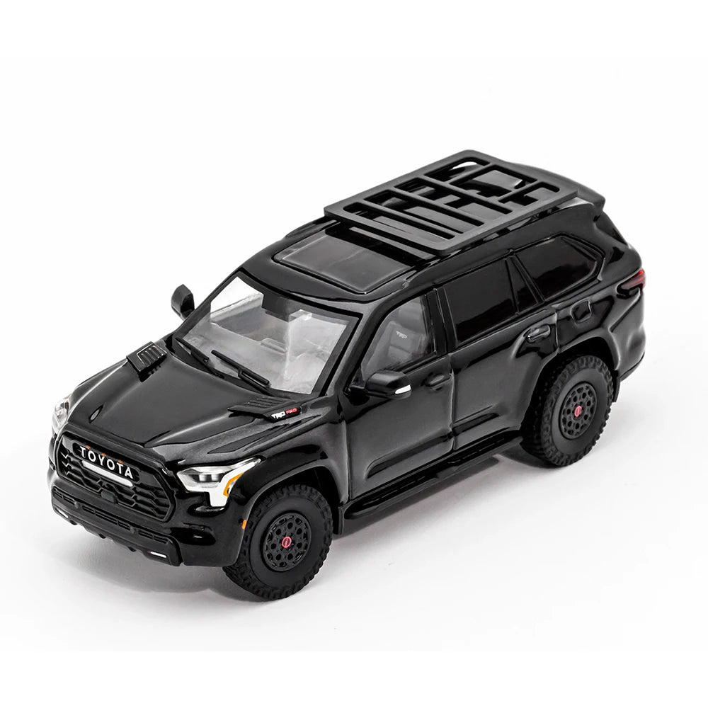 GCD 1/64 Scale Diecast Alloy TOYOTA Sequoia XK80 TRD Pro Toys Cars Model Classics Nostalgia Adult Gifts Souvenir Static Display